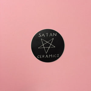 Satan Ceramics Sticker