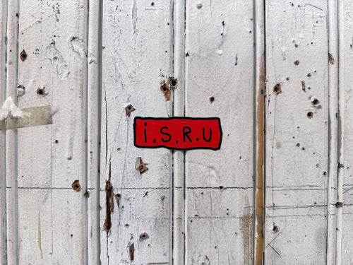 i.s.r.u Sticker