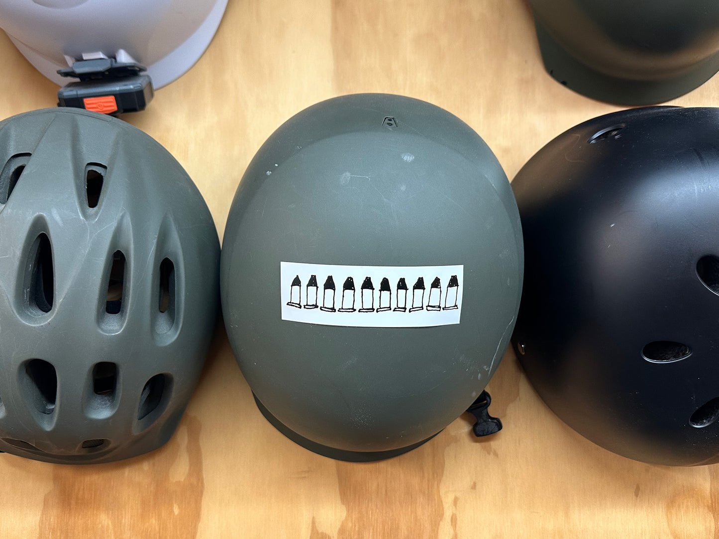 Ten Bullets Sticker (Large)