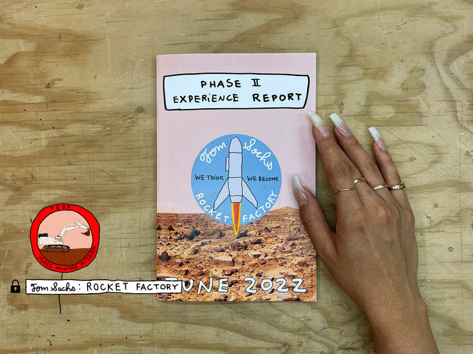 Rocket Factory Phase II Experience Report Zine (Mission Patch Access)
