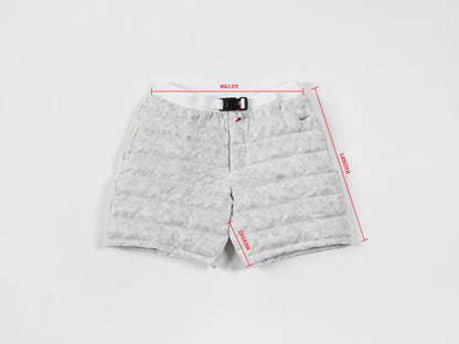 NikeCraft: Down Shorts (White)