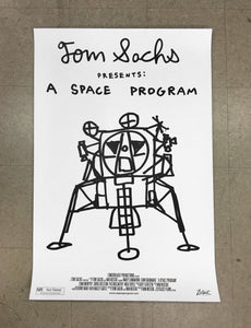 A Space Program Poster