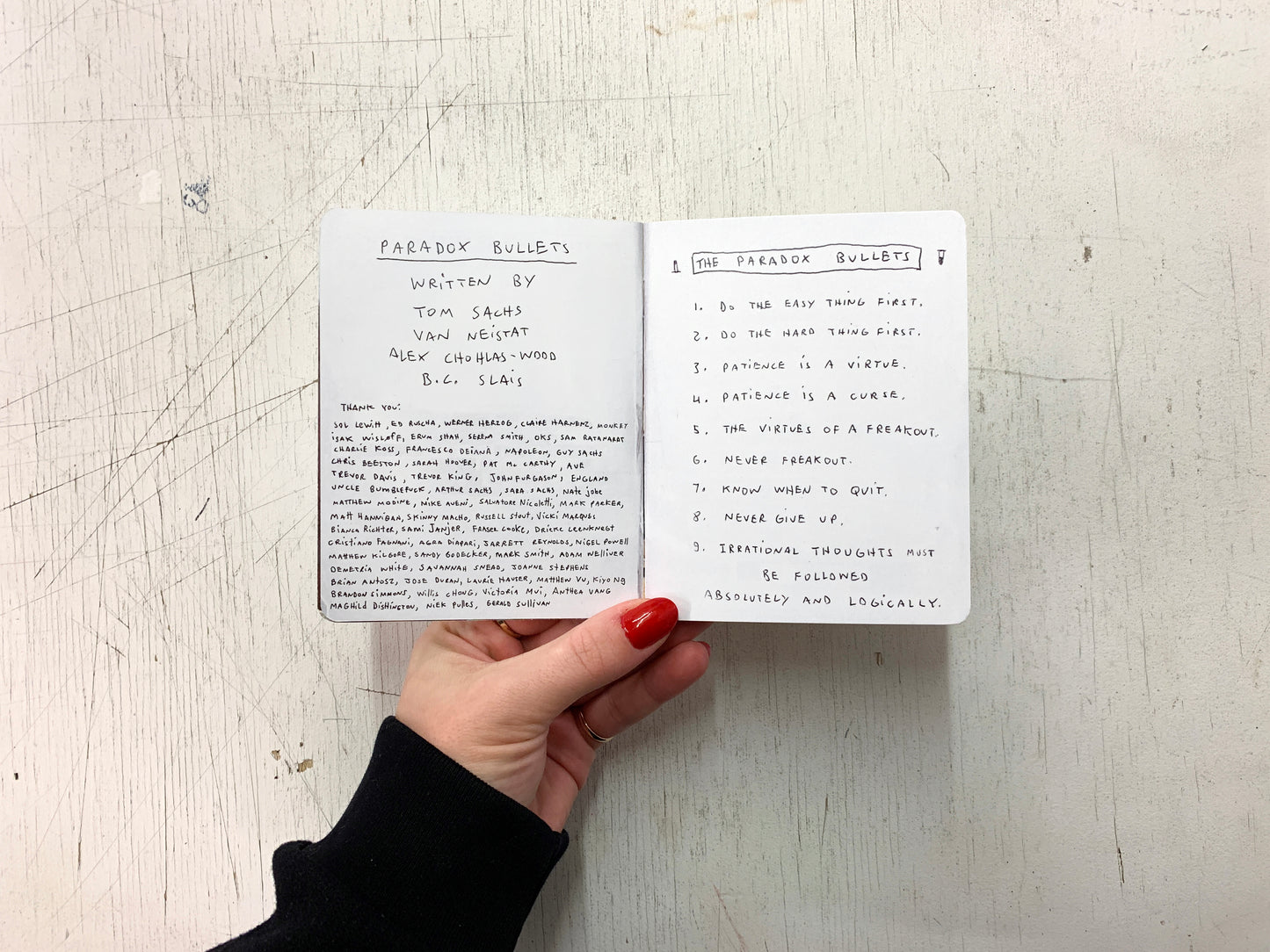 Paradox Bullets Zine