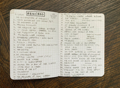 Ten Bullets Notebooks (3-Pack)