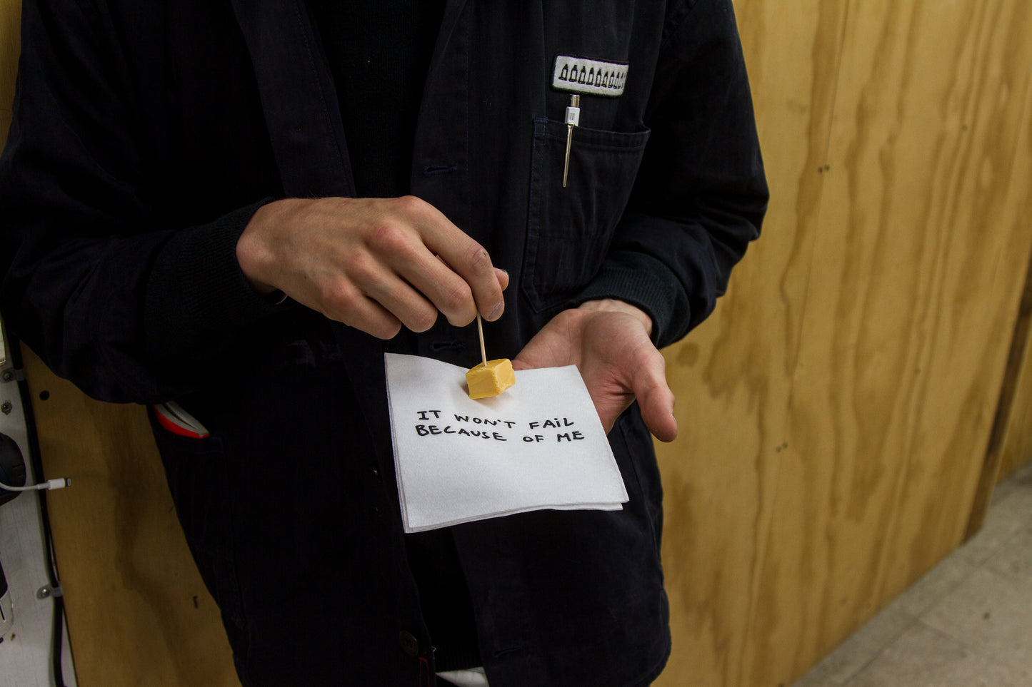 It Won't Fail Because of Me Cocktail Napkins