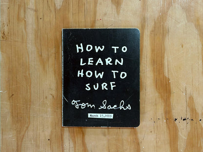 How to Learn How to Surf Zine