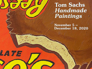 Tom Sachs: Handmade Paintings Poster