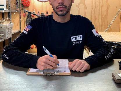 Tea Ceremony Staff Long Sleeve Tee (Printed Matter Edition)