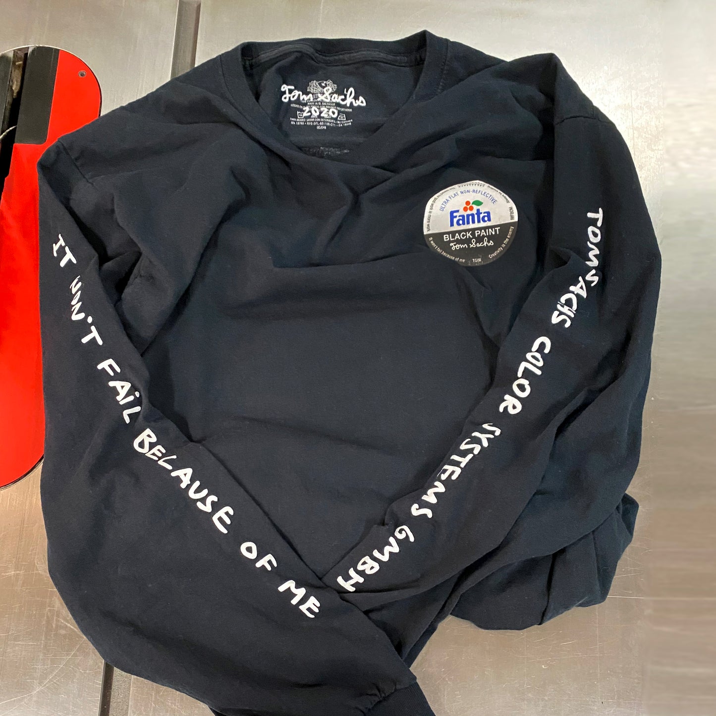 Fanta Black Long Sleeve Tee