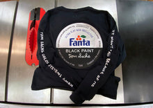 Load image into Gallery viewer, Fanta Black Long Sleeve Tee