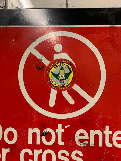 Krusty Sticker