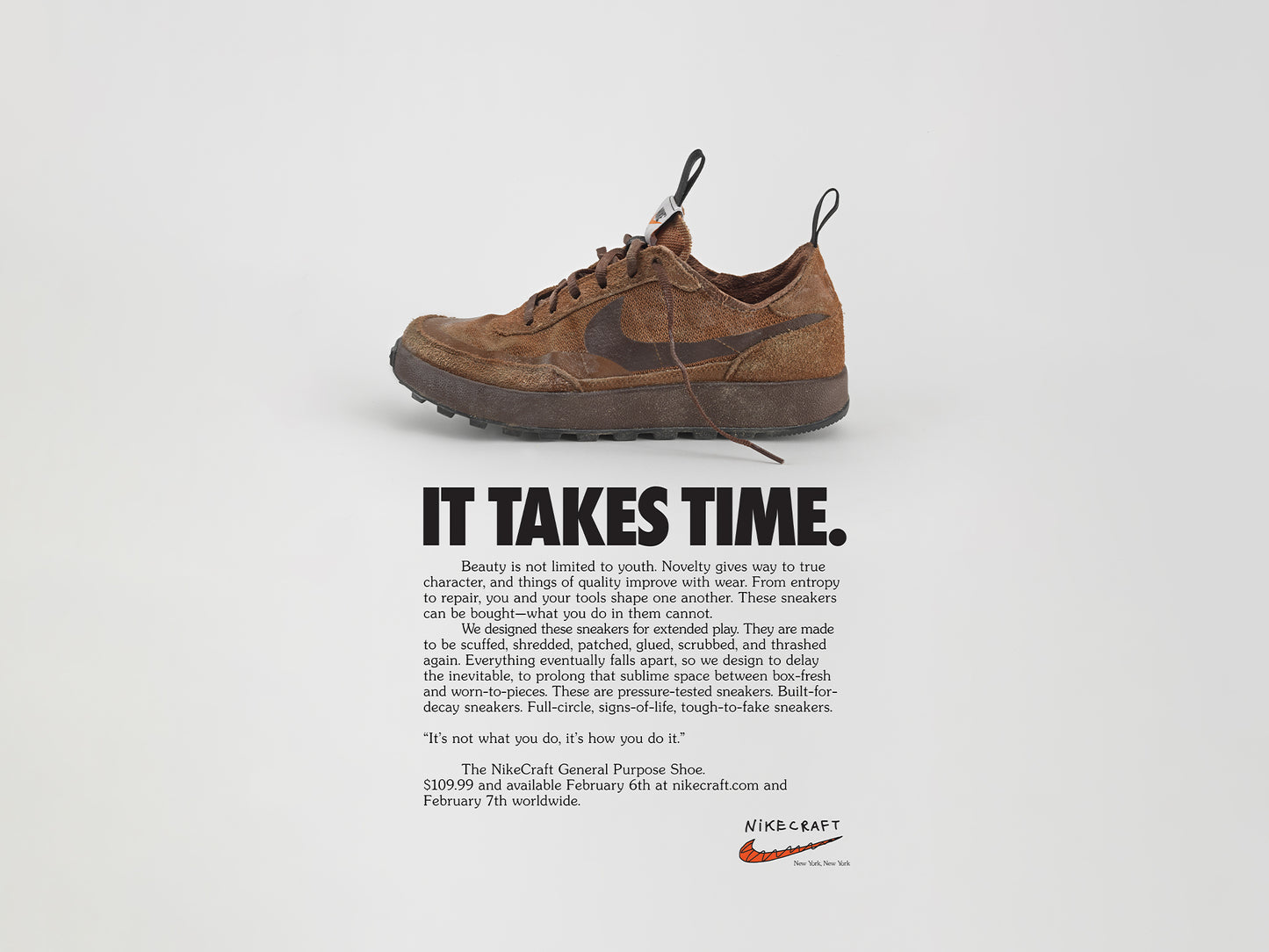 NikeCraft: General Purpose Shoe (Brown)