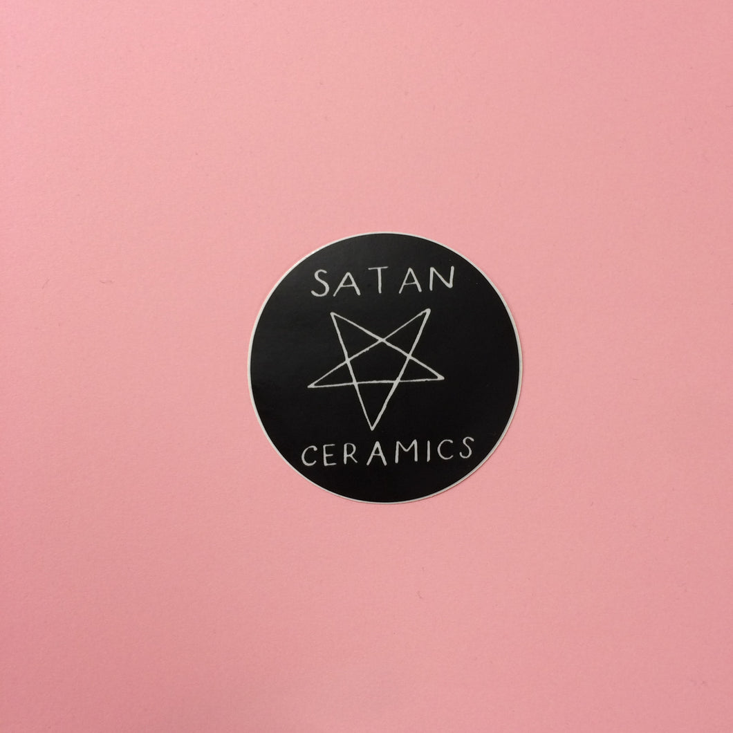 Satan Ceramics Sticker